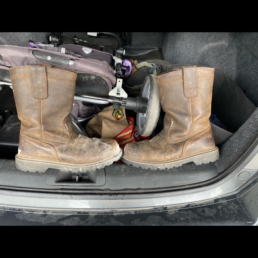 Wolverine steel toe waterproof boots